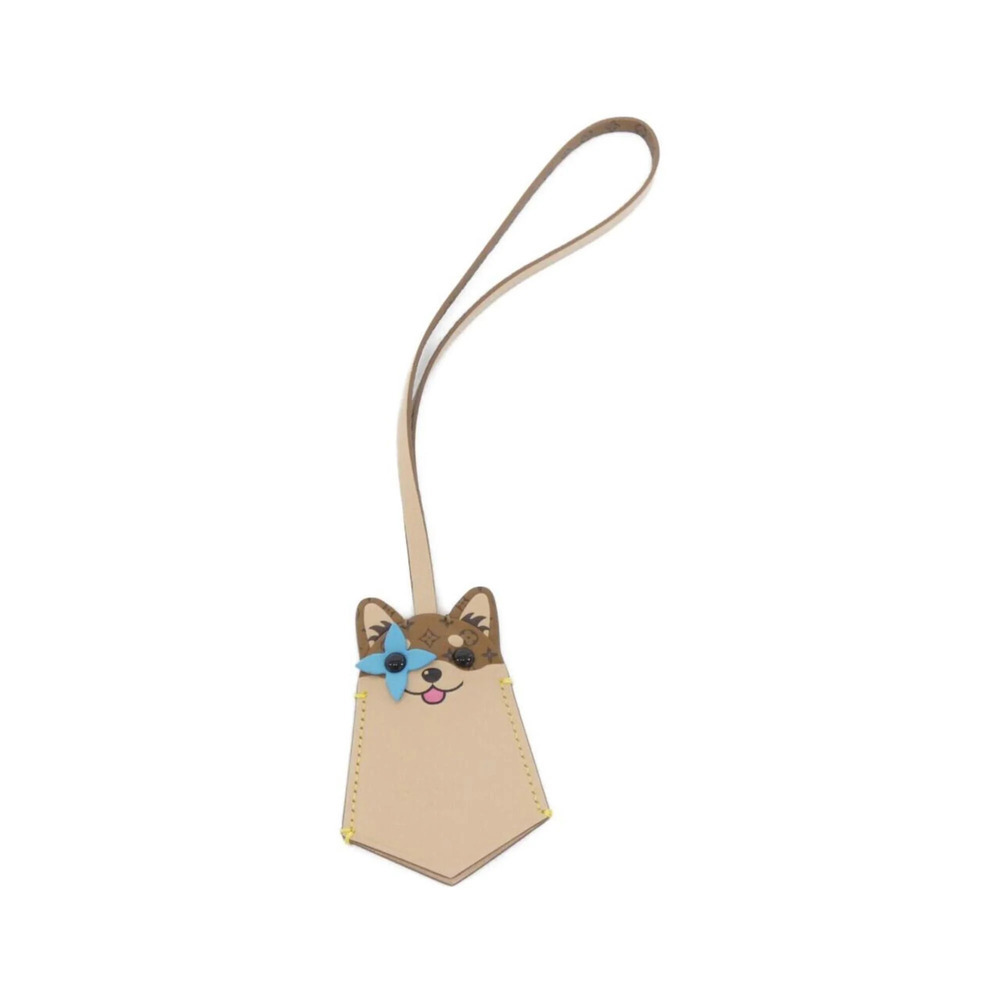 LOUIS VUITTON Brown Bag Charm